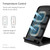 Stand Wireless Fast Charging Dock Carregador
