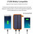 20000mAh Portable Foldable Solar for cell phones
