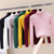 Elastic Solid Jumper Fall Winter Soft Tops Elastic Solid Jumper Fall Winter Soft Tops