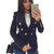  Double Breasted Blazer Jacket 