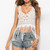 Floral Embroidered Tank top