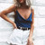 Satin Women Thin Wild Solid Camis 