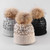 Hat Knit Slouchy Skullies Casual Beanies For Ladies