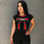  Multicolored Spot Shot Sleeve TOPS