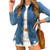  Breasted Coat Steetwear GV770