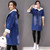 Winter Denim Plus Velvet Thick Jacket Women Long Plus  Size 4XL Cotton Coat Windbreaker Loose Jeans jaqueta mujer chaqueta f2009