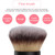 Brushes Kit With Make-up Head Valentine Gift