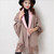 .Cashmere Tassel Batwing Sleeve Scarf Cape