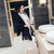 .Cashmere Tassel Batwing Sleeve Scarf Cape