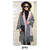 .Cashmere Tassel Batwing Sleeve Scarf Cape
