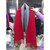 .Cashmere Tassel Batwing Sleeve Scarf Cape