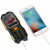 4000mAh Dual SIM Card, UHF Walkie Talkie wireless FM power bank Rugged shockproof mobile phone P156