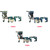 Replacement Parts  Cable Mini Mobile Phone Dock Connector USB Charging Port for Samsung  S9 G9600 G960F G960U