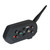 E6 moto walkie-talkie helmet suitable for 6 riders connect 1200M communication distance can be equipped with ordinary Bluetooth