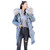. Women Denim Parka 2019 fur jacket