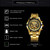  Men Skeleton Automatic Mechanical Watch