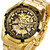  Men Skeleton Automatic Mechanical Watch