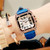 Leather Strap Bracelet Watch 