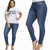 Paris Fashion  Ladies elastic Jeans plus big size, 4XL to 7XL 