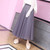  Black Gray Pink Adult Saias Long Skirt