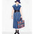 Button Jeans Long Skirt High Quality