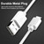 Micro USB Cable 2.4A Nylon Fast Charging USB Data Cable for Samsung Xiaomi LG Tablet Android Mobile Phone USB Charging Cord