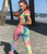 New Tie Dye Summer Two Piece Set