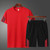 Men  Tracksuit Summer Sportsuit