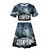 Top+Skirt hit hop Streetwear Clothes