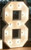 4 ft tall wood giant number 8