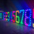  4 ft tall wood lighted marquee number