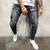 KJ Fashion Distressed Jean Pencil Pants
