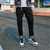 K J. Quality men's  Denim fashion  stone jeans