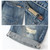 K .J Quality men's  Denim fashion  stone jeans