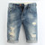 K .J Quality men's  Denim fashion  stone jeans