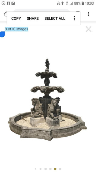 Kj huge  horse sculptured designed ston fountain
