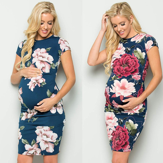  Polyester Maternity Dresses Evening Party
