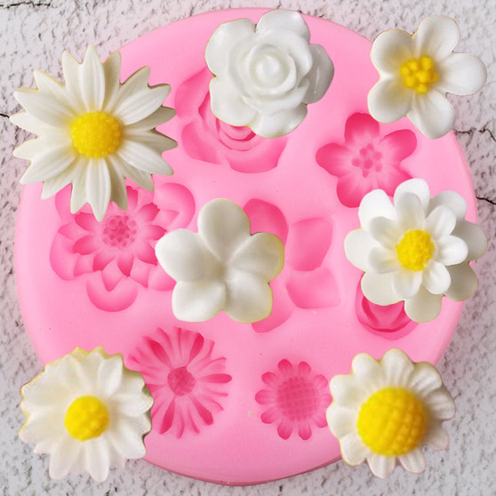 Flower Silicone cake Molds 