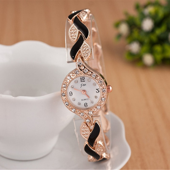 Women Luxury Crystal Dress Wristwatches 