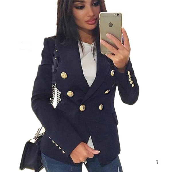  Double Breasted Blazer Jacket 