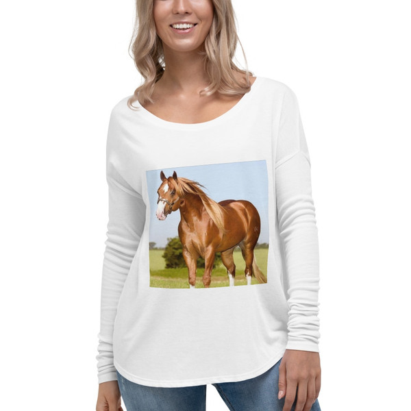 .Ladies' Long Sleeve Tee