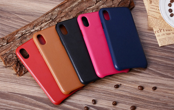 Leather Case for iphone 7 8 plus X XS XR XS MAX 
