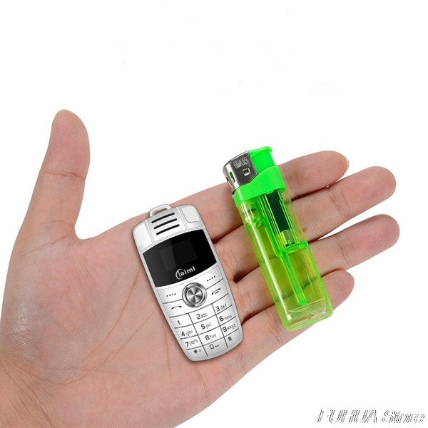 Mini X6 Cute Car Key Mobile Phone Dual Sim Magic Voice Bluetooth Dialer Support Russian Keyboard MP3 Recorder Children Cellphone