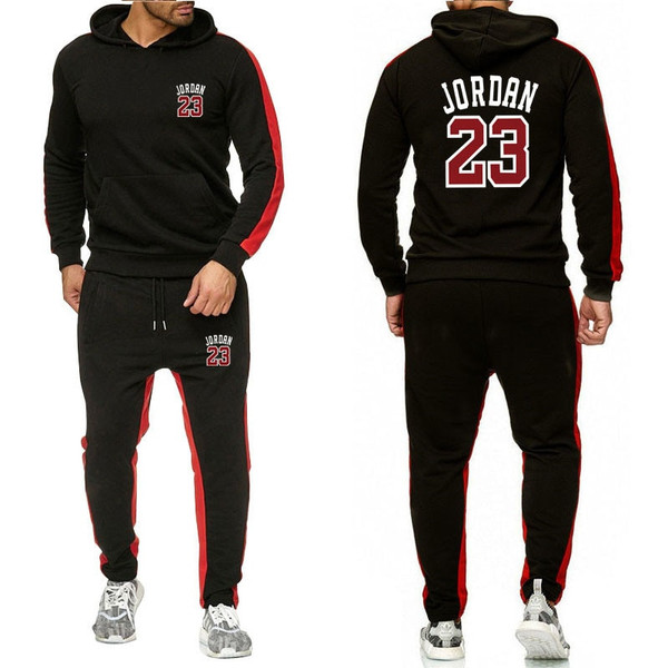 Sportswear Sweatpants Set Pullover Hoodies