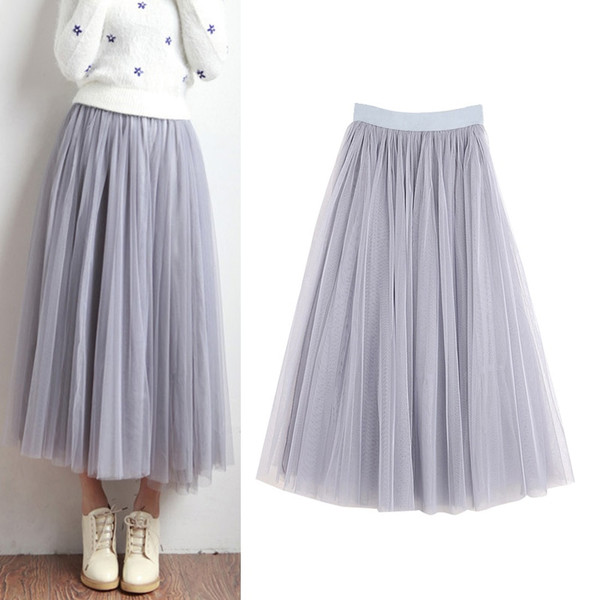 Three-layer Mesh Tutu Fairy Streetwear