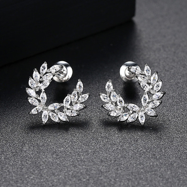 Tree Leaf Cute Earrings ZK40