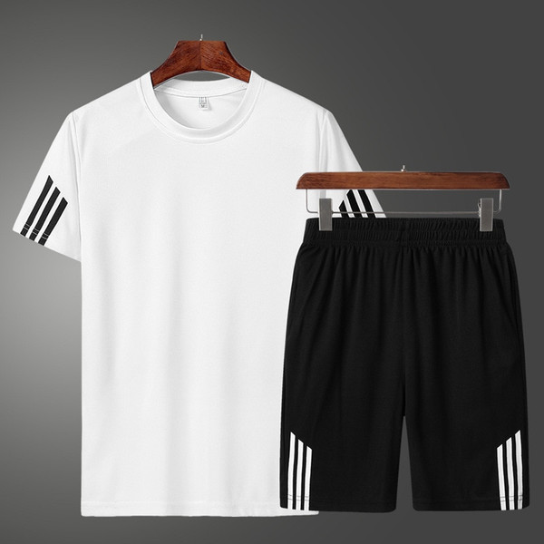 Men  Tracksuit Summer Sportsuit