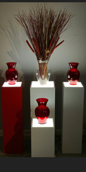 Designer cake stands pedestals