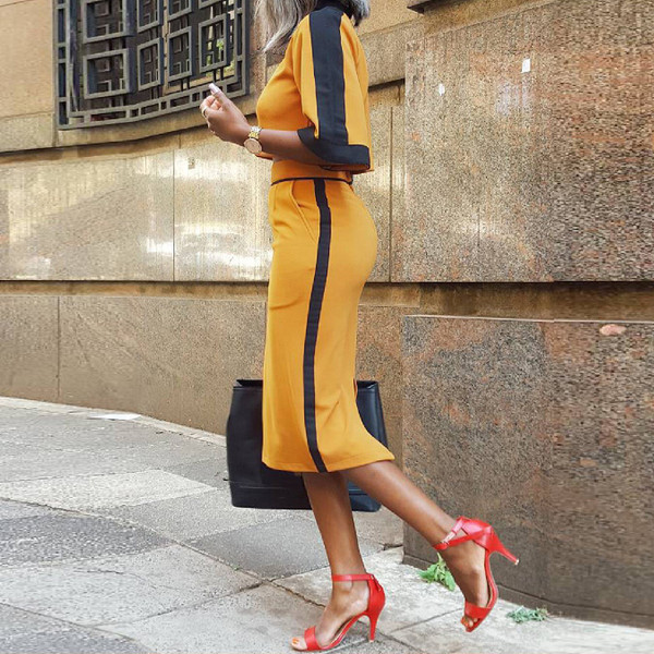 Women Two Piece  Skirtsets