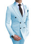 KJ Slim Fit Casual Tuxedos For Wedding(Blazer+Pants) 1